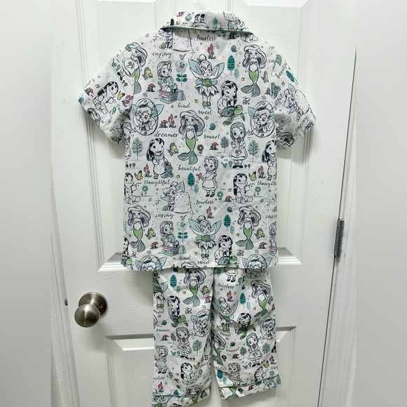 Kids Pajamas with Cartoon Print - Picture 3 of 7